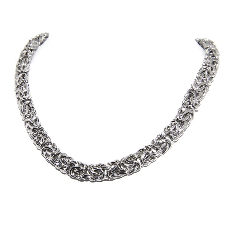NSA|SILVER 925: Huge Ladies necklace silver 925 12 mm By