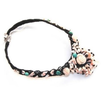 NSA|necklace scarf line Capri 3-wire two-tone red black coral reef true Italian red and black agate beads