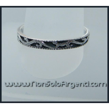 NSA|Men's 925 silver ring: Crafted band size 21