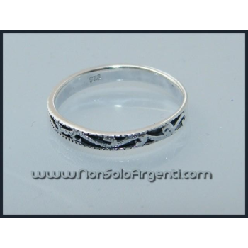 NSA|Men's 925 silver ring: Crafted band size 21