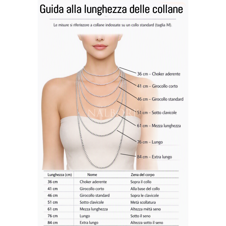 NSA|ARGENTO 925 : Girocollo collana pallini palline balls 2,0 mm varie lunghezze modello rodiata effetto oro bianco