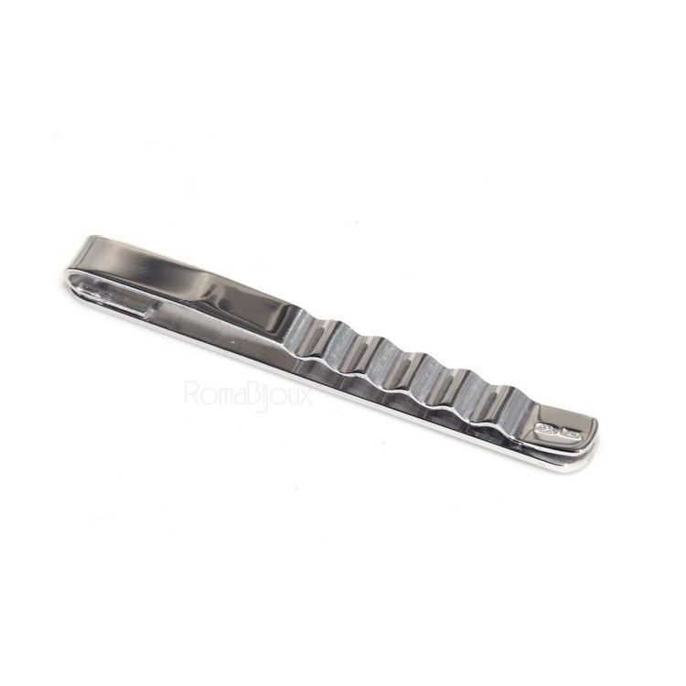 NSA|Keychain keyring man or woman plate machined oval glossy all 925 Silver Massif 16 gr