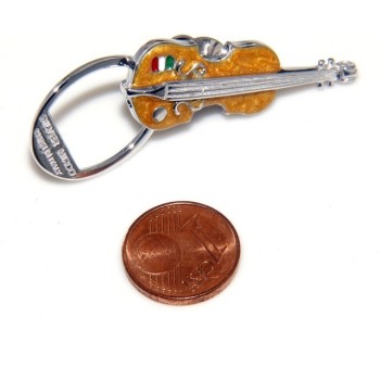 NSA|Keychain keyring man or woman plate machined oval glossy all 925 Silver Massif 16 gr