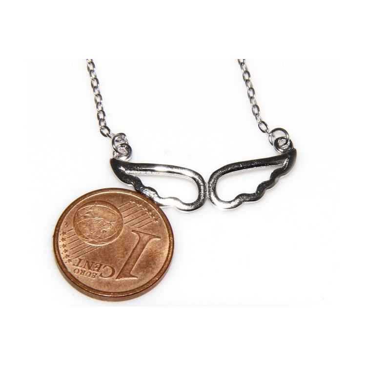 NSA|collana con ali di angelo