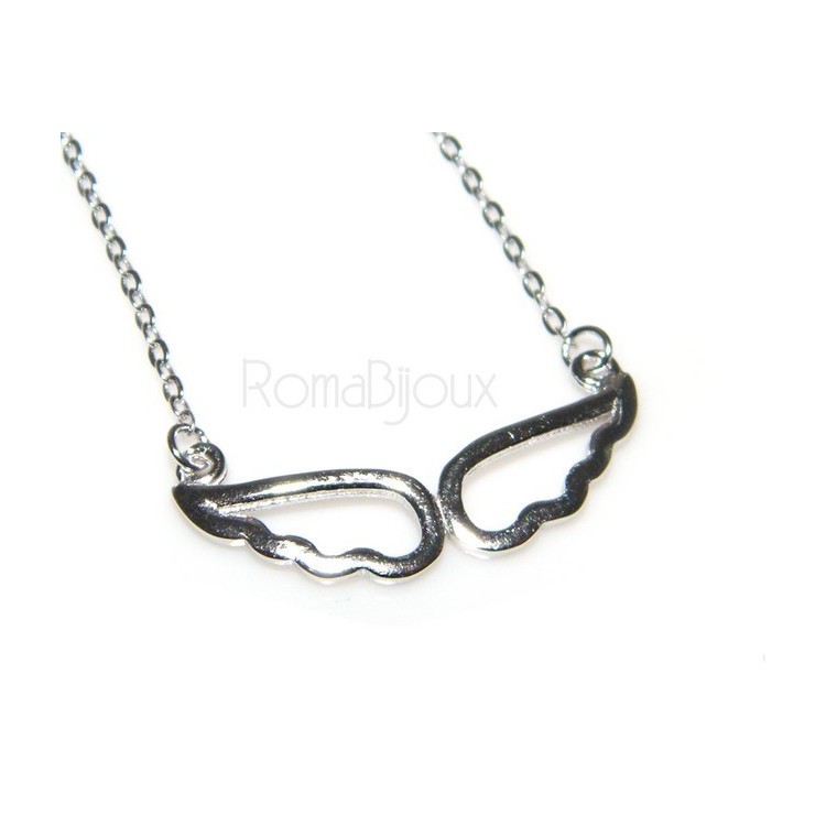 NSA|collana con ali di angelo