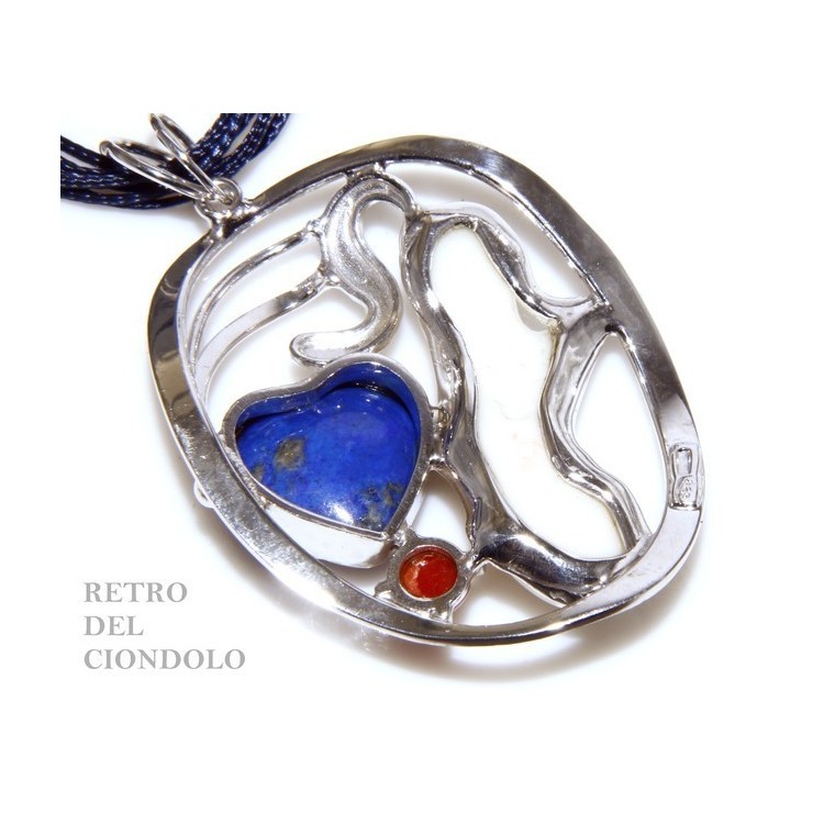 NSA|Argento 925 : Anello donna regolabile realizzato a mano con stella di corallo rosso naturale