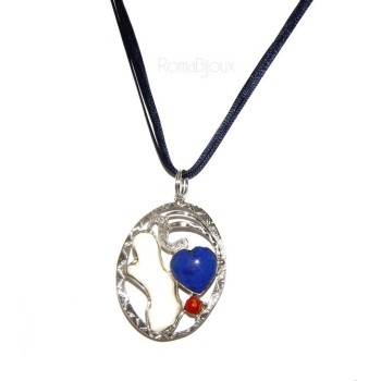 NSA|Argento 925 : Anello donna regolabile realizzato a mano con stella di corallo rosso naturale