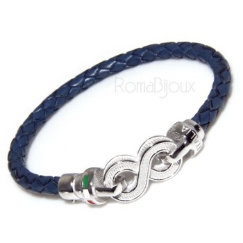 NSA|bracciale massiccio argento 925, made in italy