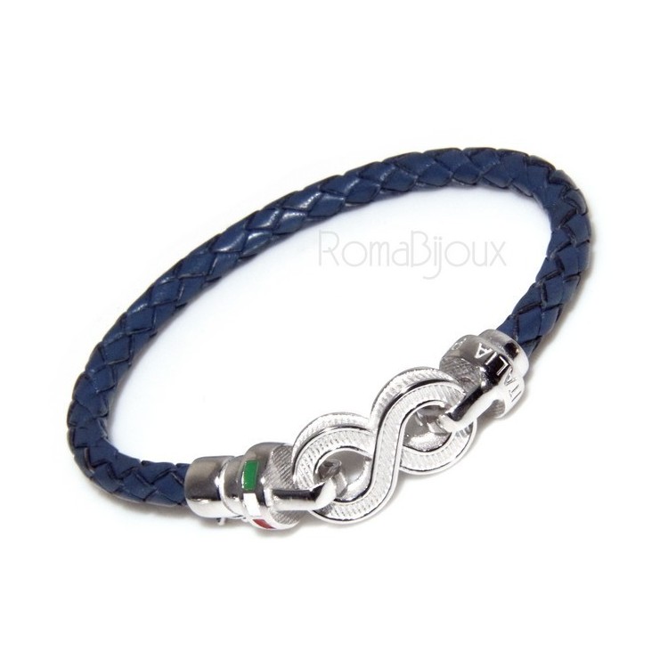 NSA|bracciale massiccio argento 925, made in italy