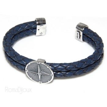 NSA|bracciale massiccio argento 925, made in italy