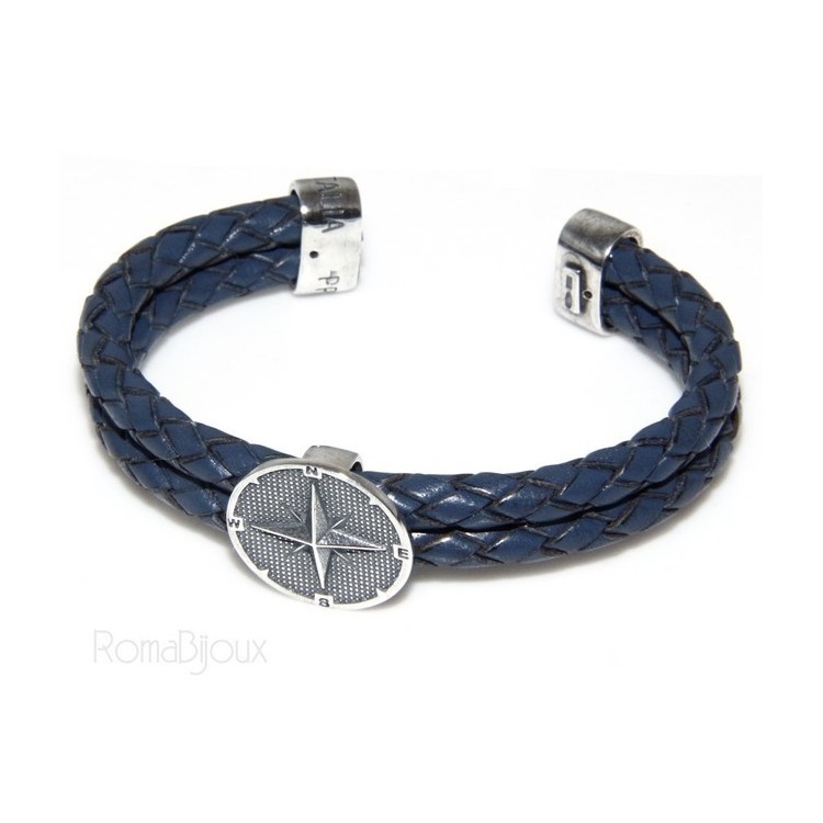 NSA|bracciale massiccio argento 925, made in italy
