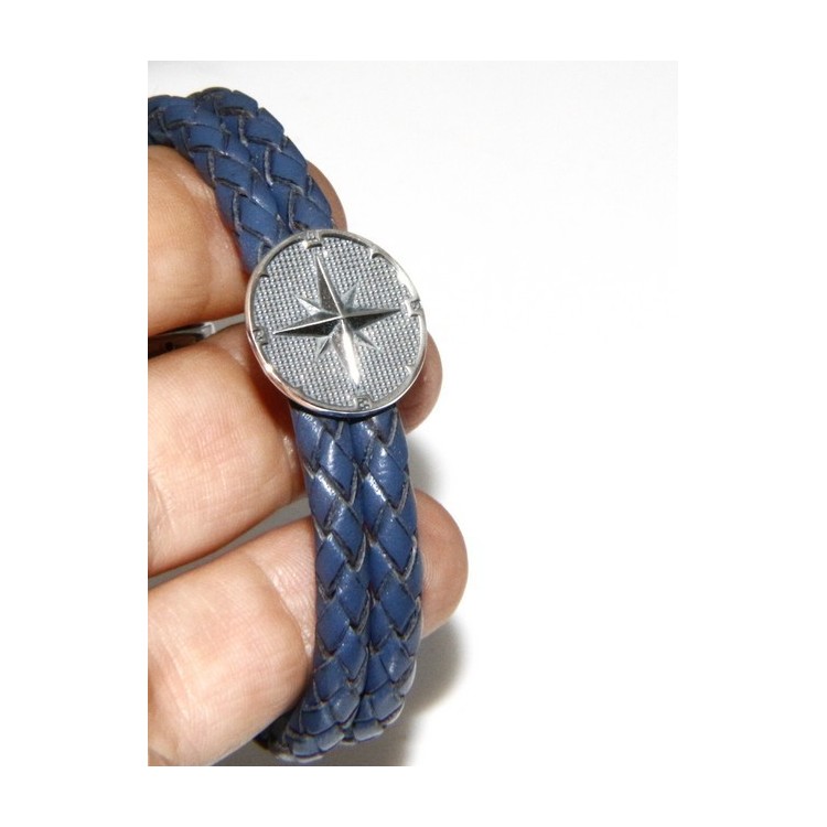 NSA|bracciale massiccio argento 925, made in italy