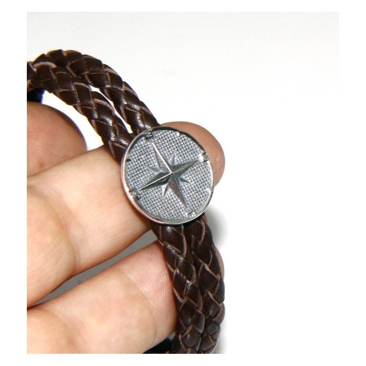 NSA|bracciale massiccio argento 925, made in italy