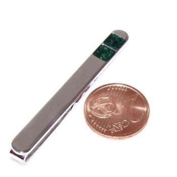 NSA|Portachiavi uomo o donna targa lavorata ovale lucida tutto in Argento 925 Massiccio 16 gr