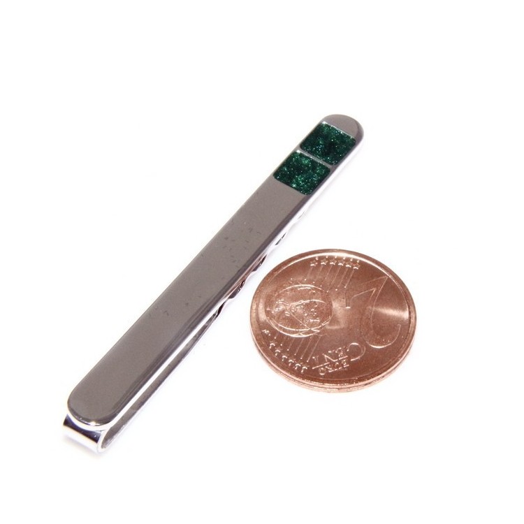 NSA|Portachiavi uomo o donna targa lavorata ovale lucida tutto in Argento 925 Massiccio 16 gr