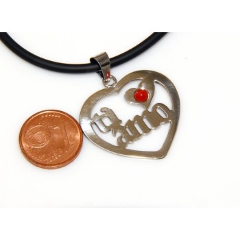 NSA|Argento 925 : Anello donna regolabile realizzato a mano con stella di corallo rosso naturale