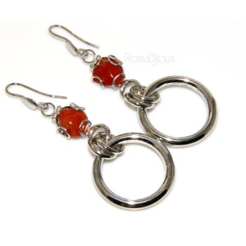 NSA|Argento 925 in galvanica oro giallo: Anello con cammeo sardonico GRANDE ovale Gufo Amuleto