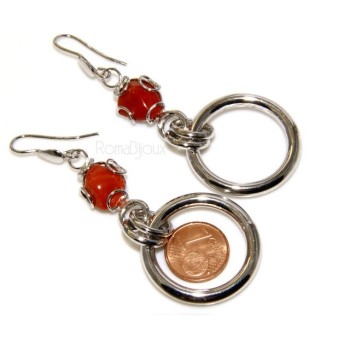 NSA|Argento 925 in galvanica oro giallo: Anello con cammeo sardonico GRANDE ovale Gufo Amuleto