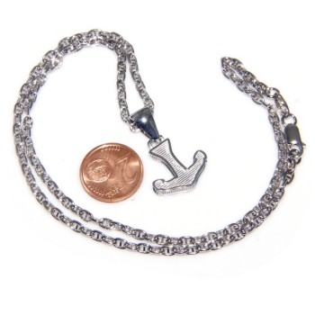 NSA| Lunga collana 3 fili e grande cammeo sardonico con mega perle barocche naturali