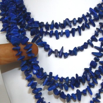NSA|Necklace by Donna Collier Cleopatra 8 wires natural blue Lapis