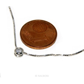 NSA|silver 925 : set earrings and chain 3 mm