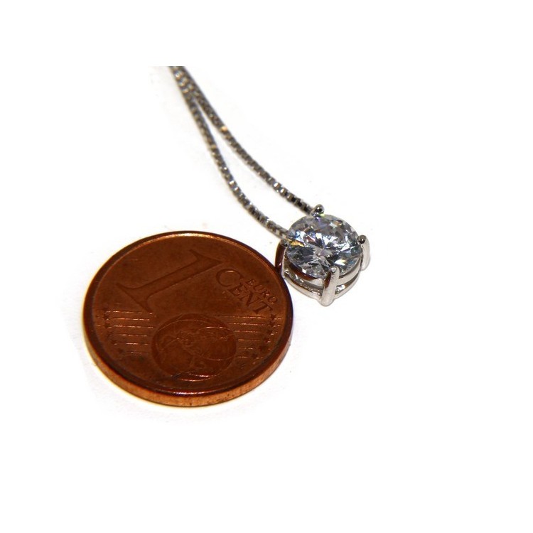 NSA|925: Necklace pendant necklace woman passer-point jaws light 6 mm