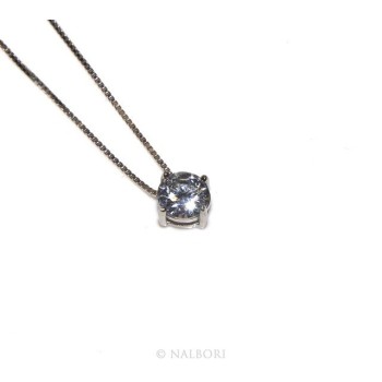 NSA|925: Necklace pendant necklace woman passer-point jaws light 6 mm