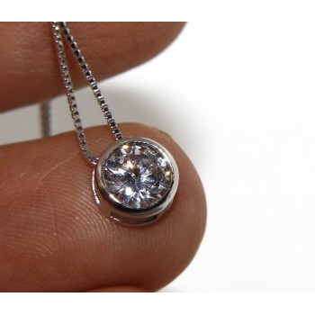 NSA|silver 925 : set earrings and chain 6 mm