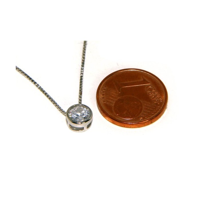 NSA|silver 925 : set earrings and chain 5 mm