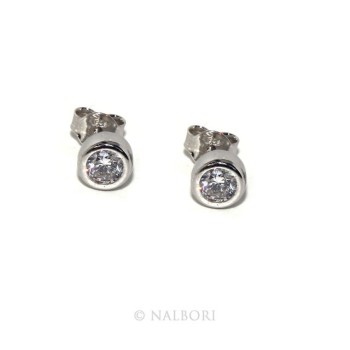 NSA|SILVER 925: Bracelet slave woman earrings natural zircons Ring  crystal white brilliant