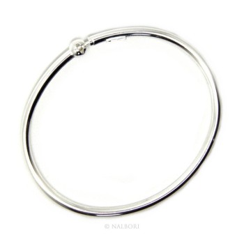 NSA|SILVER 925: woman bracelet for patented CHARMs BEADS closing pendants oval midsize
