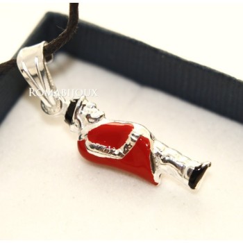 NSA|Ciondolo Argento 925 : gobbo gobbetto portafortuna