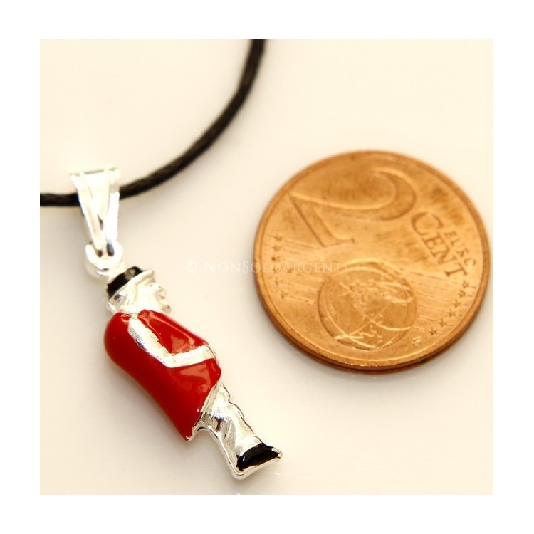 NSA|Ciondolo Argento 925 : gobbo gobbetto portafortuna