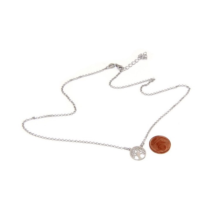 NSA|Silver 925: Necklace man or woman with pendant tree of life
