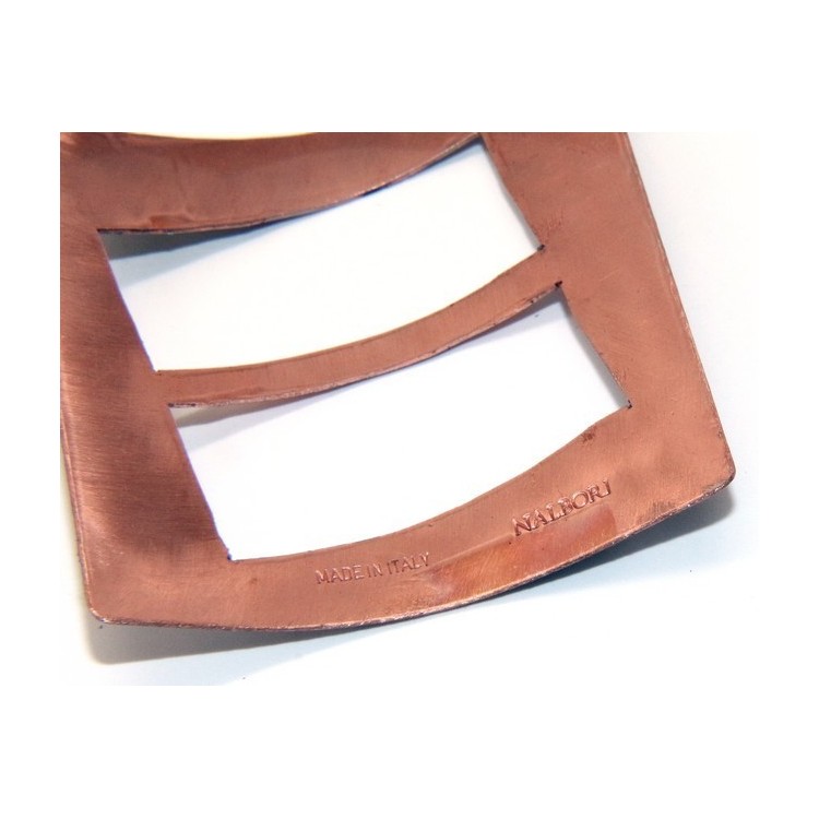 NSA|Stop or Sarong Scarf Women's 999 Copper NALBORI green glitter cream