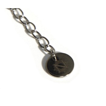 NSA|NALBORI stainless steel bracelet hypoallergenic balls with pacifier pram pendant