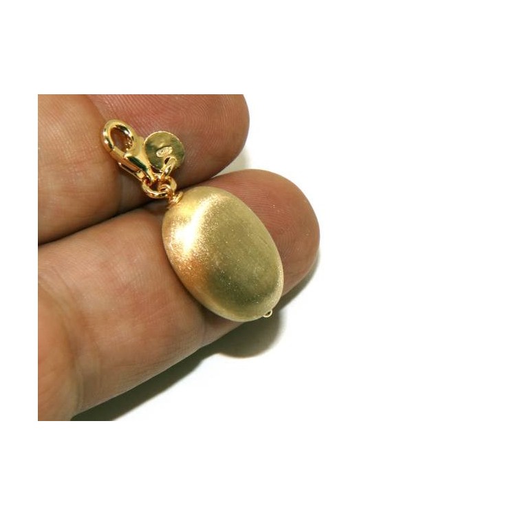NSA|NALBORI confetti gold wedding pendant charm silver 925 50th wedding