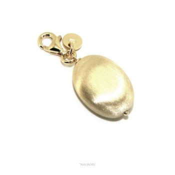 NSA|NALBORI confetti gold wedding pendant charm silver 925 50th wedding