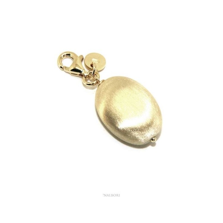 NSA|NALBORI confetti gold wedding pendant charm silver 925 50th wedding