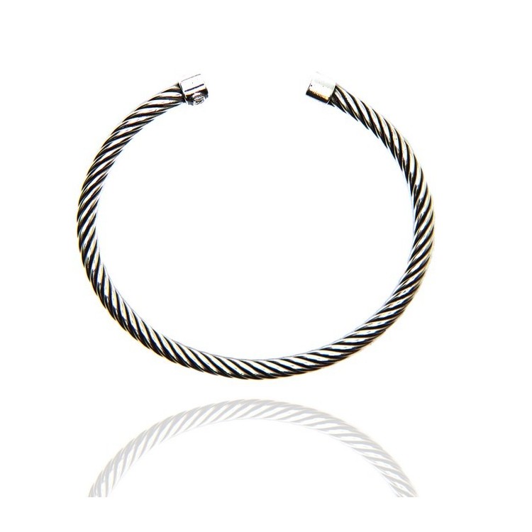 NSA|Cable di NALBORI bracciale argento 925 semplice