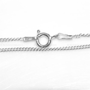 NSA|ARGENTO 925 : Girocollo collana uomo donna grumetta 1