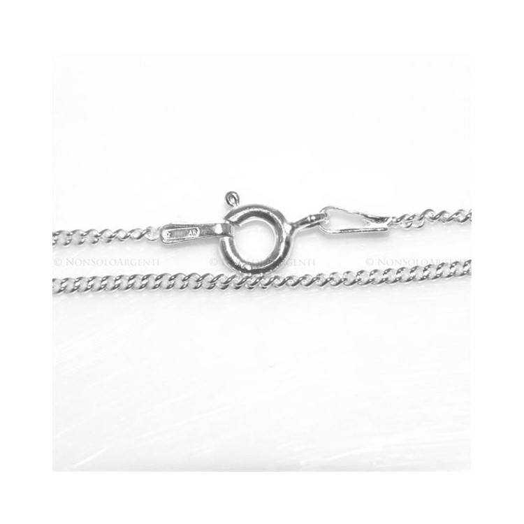 NSA|ARGENTO 925 : Girocollo collana uomo donna grumetta 1