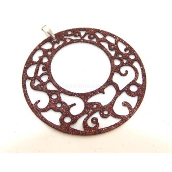 NSA|00 cm trattamento glitter marrone bruciato