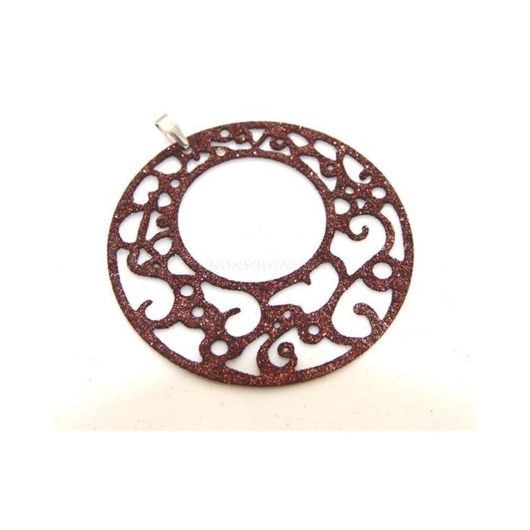 NSA|00 cm trattamento glitter marrone bruciato