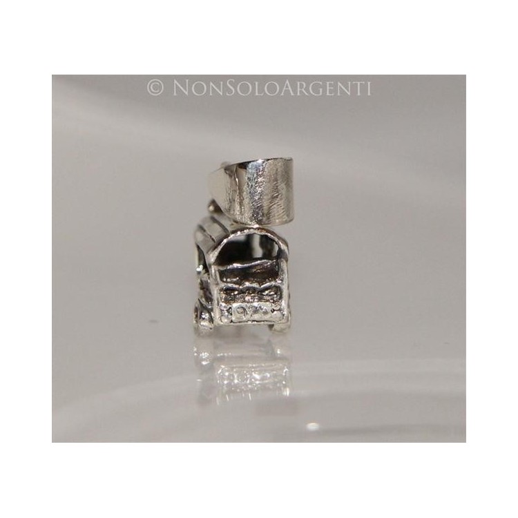 NSA|ARGENTO 925 Ciondolo a forma di furgoncino APE modello calessino