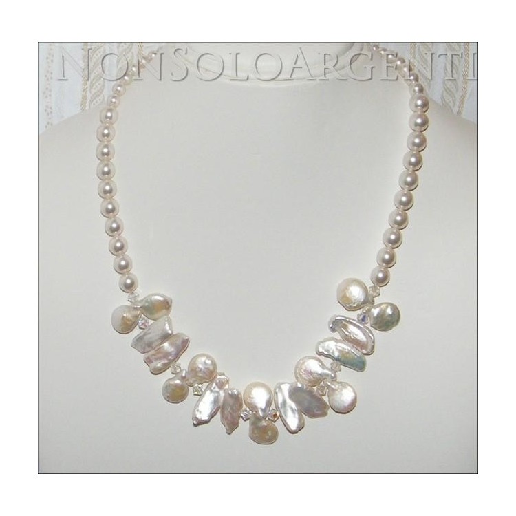 NSA| cristalli e perle Swarovski