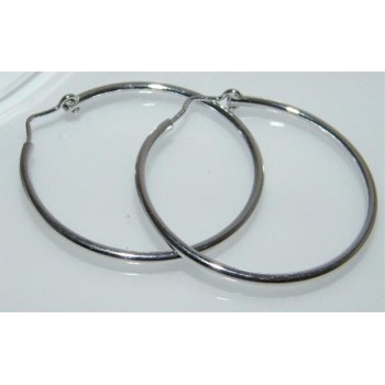 NonSoloArgenti |Earrings hoops women's Silver 925 in various sizes