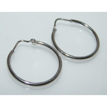 NonSoloArgenti |Earrings hoops women's Silver 925 in various sizes