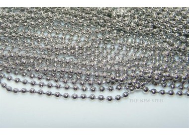 NSA|Acciaio : Collana a misura Beads 2