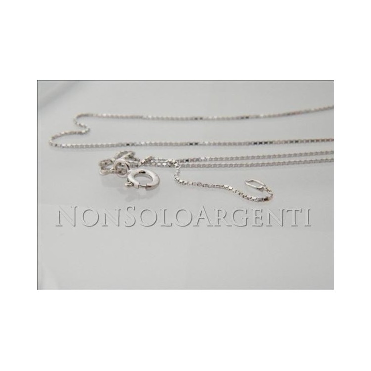 NSA|Girocollo maglia veneziana in ARGENTO 925 varie lunghezze anche per Ciondoli